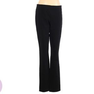 Nanette Lapore Black Flare Leg Dressy Leggings 10